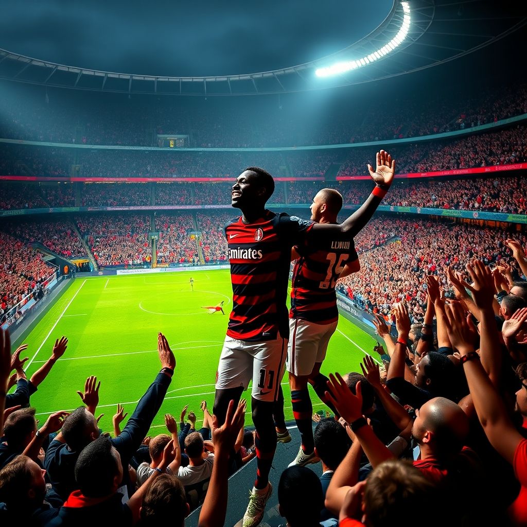 半岛体育综合官网-意甲巨人AC米兰轻取对手，梅开二度的卢卡库领跑射手榜，取得完美开局